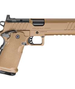 Springfield Armory 1911 DS Prodigy AOS Low Capacity 9mm Luger 5in Coyote Brown Cerakote Pistol - 10+1 Rounds