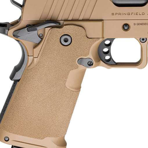 Springfield Armory 1911 DS Prodigy AOS Low Capacity 9mm Luger 5in Coyote Brown Cerakote Pistol - 10+1 Rounds - Image 3