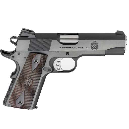Springfield Armory 1911 Garrison 45 Auto (ACP) 4.25in Blued Pistol - 7+1 Rounds