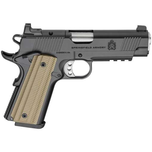 Springfield Armory 1911 Operator 9mm Luger 4.25in Black Cerakote Pistol - 9+1 Rounds