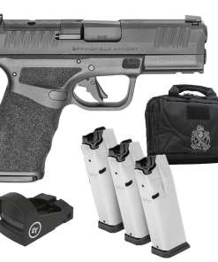 Springfield Armory Hellcat Pro OSP Gear Up Package 9mm Luger 3.7in Black Melonite Pistol - 15+1 Rounds