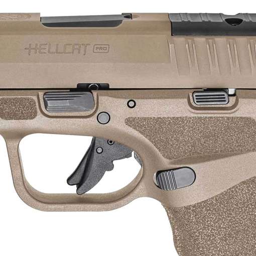 Springfield Armory Hellcat Pro OSP Gear Up Package 9mm Luger 3.7in Flat Dark Earth Pistol - 17+1 Rounds - Image 3