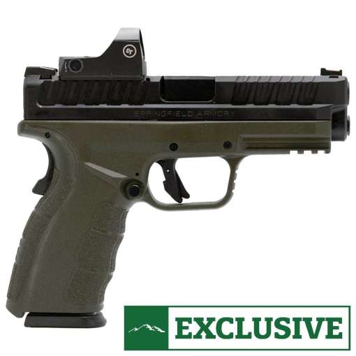 Springfield Armory XD Mod 3 OSP Sportsmans Exclusive with Crimson Trace CTS-1200 Red Dot 9mm Luger 4in Melonite Pistol - 16+1 Rounds