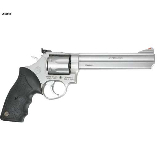 Taurus 66 Series 357 Magnum 6in Stainless Revolver - 6 Rounds - Image 3