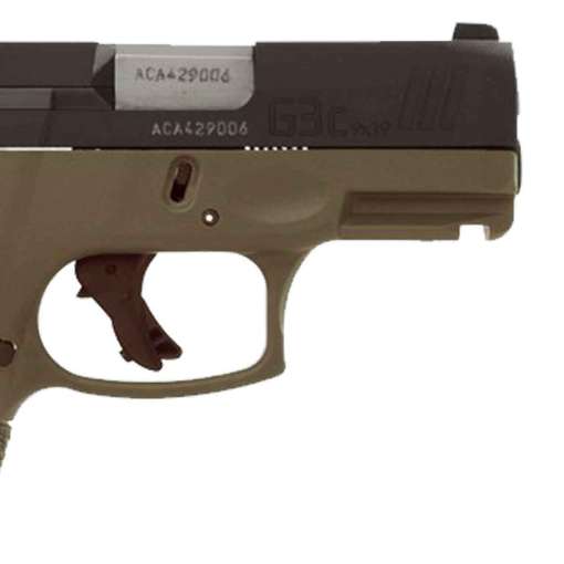 Taurus G3C 9mm Luger 3.2in Black/OD Green Pistol - 12+1 Rounds - Image 3