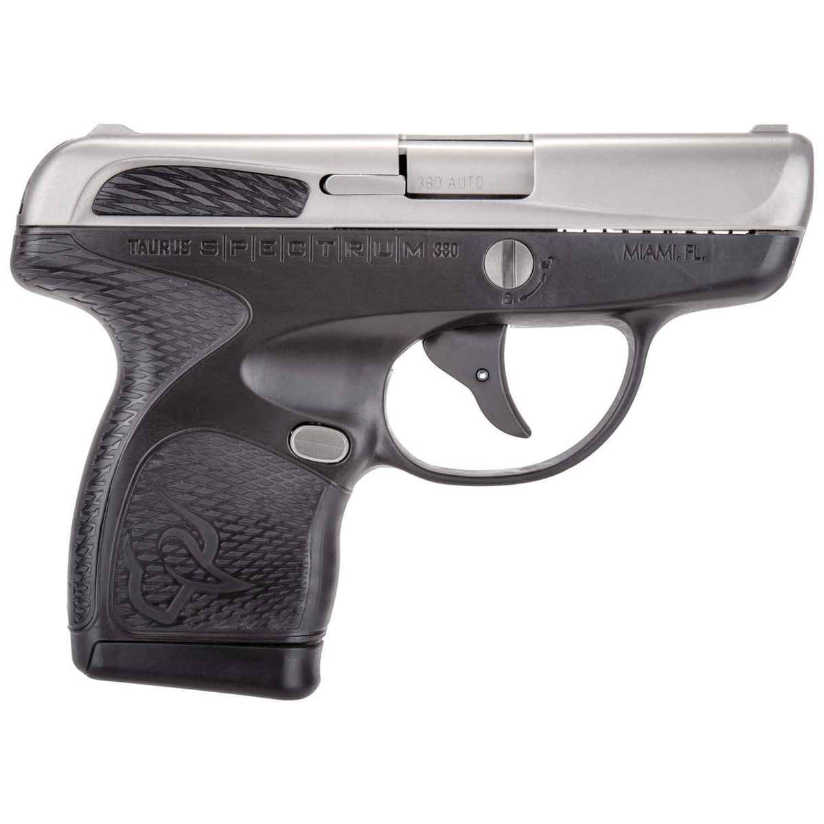Taurus Spectrum 380 Auto (ACP) 2.8in Stainless/Black Pistol - 7+1 Rounds