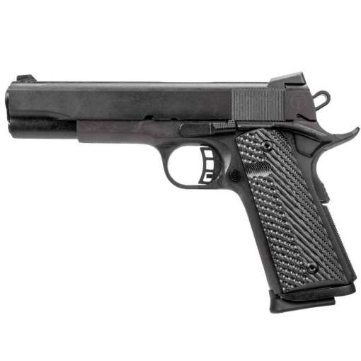Taylor's & Company 1911 Tactical 9mm Luger 5in Black Pakerized Pistol - 10+1 Rounds - Image 2