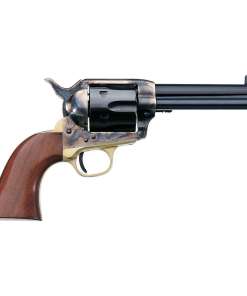Uberti 1873 Single Action Cattleman Brass 9mm Luger 5.5in Blued Revolver - 6 Rounds