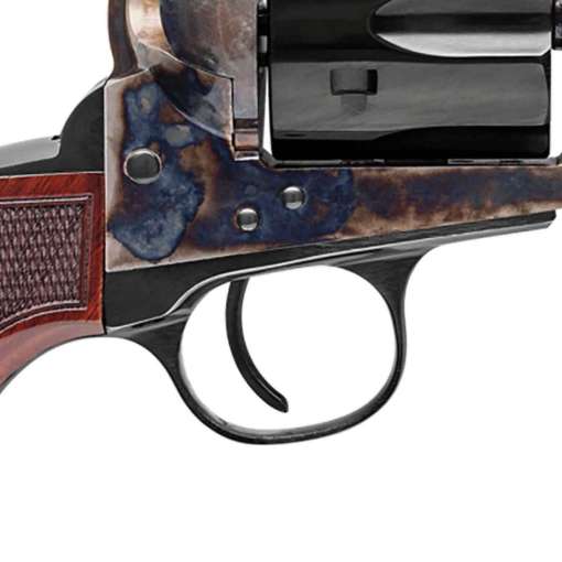 Uberti 1873 Single Action Cattleman El Patron Grizzly Paw 45 (Long) Colt 4in Blued Revolver - 6 Rounds - Image 2