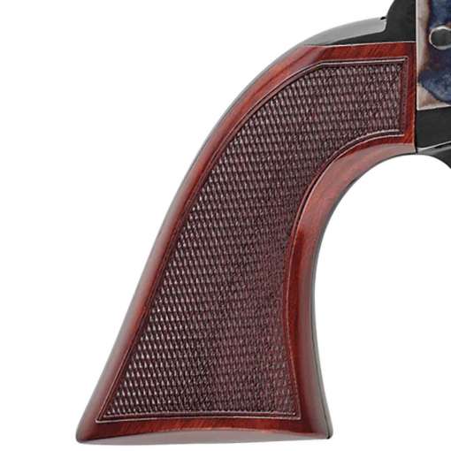 Uberti 1873 Single Action Cattleman El Patron Grizzly Paw 45 (Long) Colt 4in Blued Revolver - 6 Rounds - Image 3