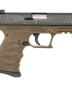 Walther CCP 9mm Luger 3.54in Black/OD Green Pistol - 8+1 Rounds