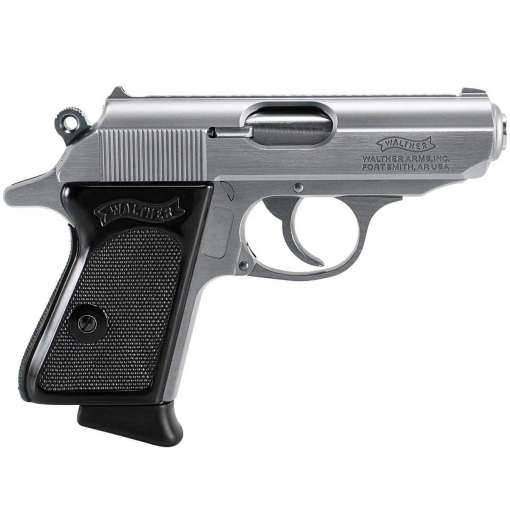 Walther PPK 32 Auto (ACP) 3.3in Stainless Steel Pistol - 6+1 Rounds