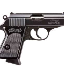 Walther PPK 380 Auto (ACP) 3.3in Black Pistol - 6+1 Rounds