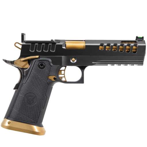 Watchtower DEMOLITIA Double-Stack 1911 Elite 9mm Luger 5in Gold Plated PVD Pistol - 20+1
