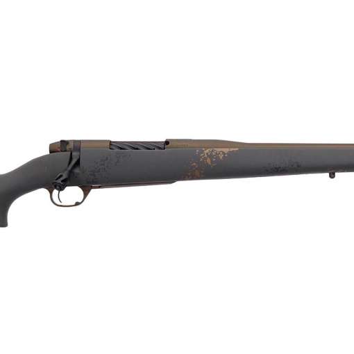 Weatherby Mark V Camilla Ultra Lightweight 240 Weatherby Magnum Midnight Bronze Cerakote Black Smoke Gold Sponged Bolt Action Rifle - 24in - Image 3