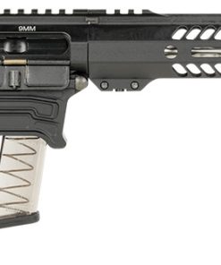 Rock River Arms BT91700V1 LAR-BT9G R9 Competition 9mm Luger 16″ Stainless, Black, RRA NSP-2 Stock & Hogue Grip