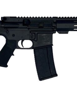 Great Lakes Firearms GL15223SSPBLK AR-15 Pistol 223 Wylde 30+1 7.50″ Stainless Barrel, Black, 7″ M-LOK Handguard, Buffer Tube (No Brace), A2 Grip