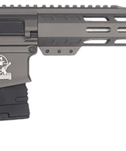 Great Lakes Firearms GL10308SSTNG GLFA  308 Win 10+1 18″ Cerakote Threaded Barrel, Tungsten Cerakote Picatinny Rail Aluminum Receiver, 6 Position Mil-Spec Synthetic Stock, Mil-spec Polymer Grip