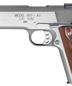 Springfield 1911-A1 Range Officer 9mm Stainless Essentials Package w/ Adjustable Rear Sight