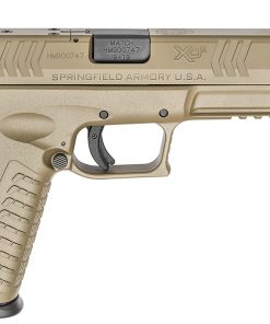Springfield XDM OSP 9mm 4.5 Full-Size Optics-Ready Desert FDE Pistol with Threaded Barrel