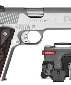 Springfield 1911 Loaded .45 ACP Stainless Steel with Instant Gear Up Package