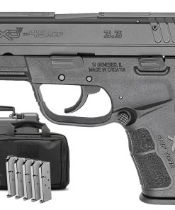 Springfield XD-E 45 ACP DA/SA Instant Gear Up Package with 5 Mags and Range Bag