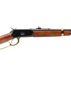 Rossi R92 44 Mag Lever-Action Rifle with Brazilian Hardwood Stock and Gold Accents