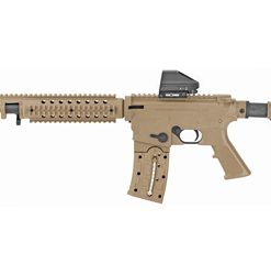 Mossberg 715T Flat Top .22 LR Rifle — FDE, Holographic Dot