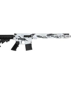 GLFA .223 Wylde Rifle .223 Wylde 30rd Magazine 16″ Threaded Barrel Snow Camo Stainless Steel with 15.25″ Handguard