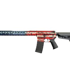 Black Rain Ordnance Spec+ Patriot Rifle 5.56mm 30rd Magazine 16″ Barrel Old Glory “We the People” Finish